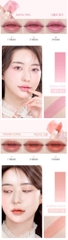 Bộ đôi 2 Son dưỡng môi có màu lâu trôi Merbliss City Holic Lip Rouge Glow Duo Set