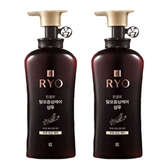 Bộ chăm sóc tóc chuyên nghiệp dầu gội ngăn ngừa rụng tóc Ryo Jingyeolmo Shampoo and Treatment Special Set ( Dầu gội 490ml x 4 + Trị liệu Treatment 300ml X 1)