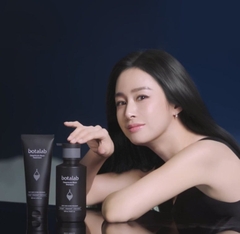Bộ dầu gội làm đen tạm thời tóc bạc và tóc sáng và chăm sóc tóc bạc chăm sóc tóc và da đầu ngăn ngừa rụng tóc Incellderm Botalab Deserticola Black Hair Care Set/ Deserticola Black Shampoo Shampoo /Deserticola Black Treatment 200ml