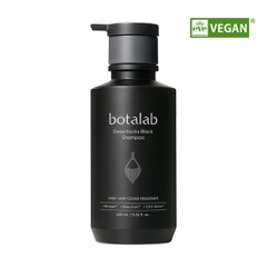 Bộ dầu gội làm đen tạm thời tóc bạc và tóc sáng và chăm sóc tóc bạc chăm sóc tóc và da đầu ngăn ngừa rụng tóc Incellderm Botalab Deserticola Black Hair Care Set/ Deserticola Black Shampoo Shampoo /Deserticola Black Treatment 200ml