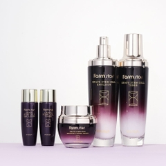 Bộ dưỡng da tế bào gốc nho dưỡng ẩm tươi mát da Farm Stay Grape Stem Cell 3pc special set