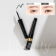 Bút kẻ mắt nước chuyên nghiệp sắc nét không lem trôi Hàn Quốc Coreana Ten Seconds Curl and Volume Mascara