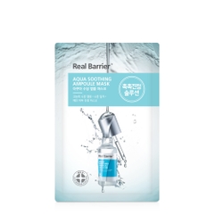 Mặt Nạ Cấp Nước Làm Dịu Da Nhạy Cảm Real Barrier Aqua Soothing Ampoule Mask 28ml * 5 miếng