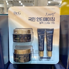 Bộ sản phẩm se khít lỗ chân lông và căng bóng da Dr.G Black Snail Special Set / Black Snail Toner / Black Snail Emulsion / Black Snail Ampoule/ Black Snail Cream