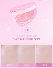 Phấn nước trang điểm căng bóng “làn da sứ” phong cách Hàn Quốc Miba Ion Calcium Foundation Double Cushion Glow - Season 3