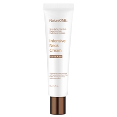Kem dưỡng cổ chuyên sâu xoá nhăn da và nâng cơ da vùng cổ Nature One Intensive Neck Cream 50g Neck Wrinkle Elasticity Lifting