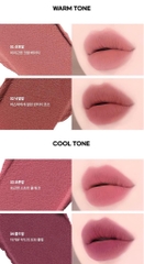 Son dưỡng môi dạng lì sử dụng môi má mắt AOU FLOOFY MATTE BALM 8 màu (có màu mới) / Son môi diễn viên Kim Ji Won
