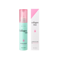 Xịt dưỡng ẩm sâu giúp làm trắng cải thiện nếp nhăn Natinda Collagen Moisture Filling Mist 100ml