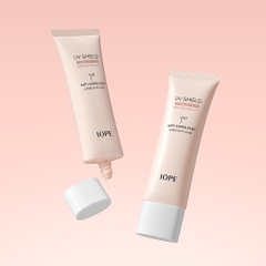 (Mẫu đổi mới) Kem chống nắng nâng tông chống lại tia UV mạnh bụi mịn và ánh sáng xanh Iope UV Shield Tone-up Sun SPF 50+ PA++++ 50ml
