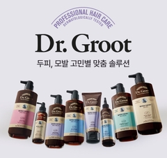 [Dành cho tóc mỏng yếu] Bộ đặc biệt chăm sóc tóc chuyên sâu Dầu gội chức năng chống rụng tóc Dr. Groot Intensive Care Multi-Perfection Hair 400ml Special Set