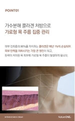 Kem dưỡng cổ chuyên sâu xoá nhăn da và nâng cơ da vùng cổ Nature One Intensive Neck Cream 50g Neck Wrinkle Elasticity Lifting