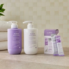 Dầu xả mặt nạ tóc dưỡng tóc giúp tóc chắc khỏe và giảm rụng tóc Dr.Sante Azulene Soother Treatment