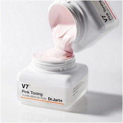 Kem Dưỡng Trắng Nâng Tông Và Làm Đều Màu Da Dr.Jart+ V7 Pink Toning Light Up 50ml