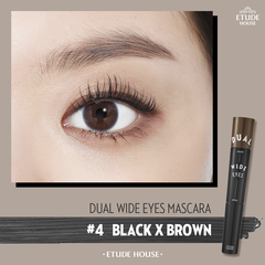 Mascara Chuốt Mi Trên Mi Dưới Etude House Dual Wide Eyes Mascara 8.5g