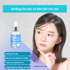 Tinh chất axit hyaluronic dưỡng ẩm sâu cho da Natural Lab Hyaluronic ACID Serum không chứa bất cứ thành phần gây hại và an toàn ngay cả với làn da nhạy cảm