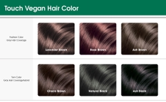 Thuốc nhuộm tóc thuần chay eZn Touch Vegan Permanent Hair Color Không chứa amoniac, Không THB, Không Triclosan, Không Phthalates, Không gluten, Thuần chay, Không độc hại