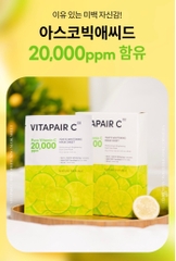 Mặt nạ làm trắng da 7 ngày Nature Republic Vita Fair C 7-day Whitening Mask Pack 23 ml * 10 miếng