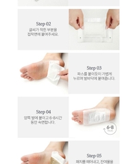 Miếng dán thải độc chân / thư giãn lưu thông máu huyết Fresh Foot Patch 30 sheets