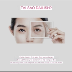 Collagen Peptide phân tử cá Dailish Aqua Collagen Plus / Bổ sung collagen cá và vitamin C và men vi sinh/ Dưỡng da và sức khỏe khỏe đường ruột cùng một lúc!