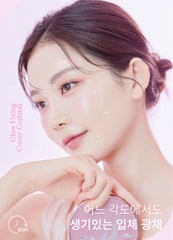 Phấn nước trang điểm căng bóng “làn da sứ” phong cách Hàn Quốc Miba Ion Calcium Foundation Double Cushion Glow - Season 3