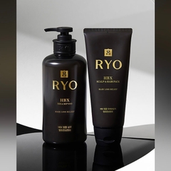 Bộ đặc biệt chăm sóc trị rụng tóc RYO Premium HBX Hair Loss Relief Gift Set Shampoo Scalp Hair Pack 4item