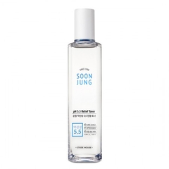 Nước Hoa Hồng Da Nhạy Cảm Etude House Soon Jung PH 5.5 Relife Toner 180ml