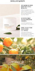 Mặt Nạ Ngủ Dưỡng Trắng Và Chăm Sóc Lỗ Chân Lông Innisfree Whitening Pore Sleeping Pack EX Jeju Tangerine Peel Extract 100ml