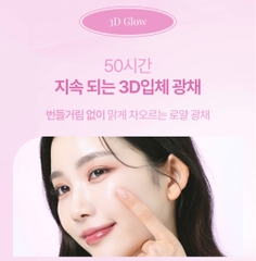 Phấn nước trang điểm căng bóng “làn da sứ” phong cách Hàn Quốc Miba Ion Calcium Foundation Double Cushion Glow - Season 3