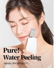 Máy làm sạch tế bào da chết và săn chắc da tăng cường hấp thụ dưỡng chất dưỡng da 3 in 1 Didida Galvanic Pure Water Peeling Machine