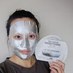 Mặt Nạ Dưỡng Trắng Chống Lão Hóa Giấy Bạc Banobagi BNBG Vita Cocktail Brightening Foil Mask