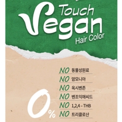 Thuốc nhuộm tóc thuần chay eZn Touch Vegan Permanent Hair Color Không chứa amoniac, Không THB, Không Triclosan, Không Phthalates, Không gluten, Thuần chay, Không độc hại