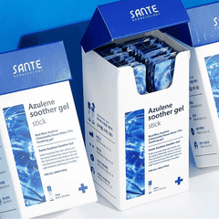 Gel dưỡng ẩm nhanh chóng làm mát và giảm nhiệt độ da nóng lập tức với 79% hoa cúc Dr.Sante Azulene Soother Gel 500ml (dung tích lớn)