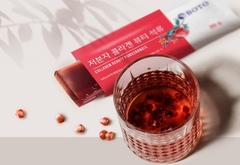 Thạch rau câu bổ sung collagen Boto Micromolecular Collagen Beauty Pomegranate Jelly Stick (30 Sticks)