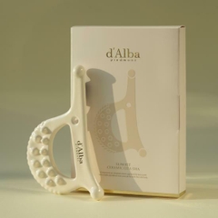 Gốm Gua Sha mát xa đa năng d'Alba Slim Fit Ceramic Gua Sha