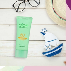 Kem Chống Nắng Dạng Gel Holika Smoothing Essence Face & Body Waterproof Sun Gel 100ml SPF50+/PA++++