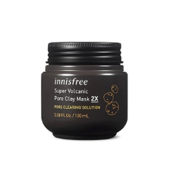 Mặt Nạ Đất Sét Tro Núi Lửa Innisfree Super Volcanic Pore Clay Mask 2X 100ml