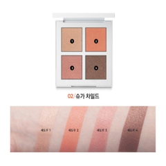 Màu Mắt Trang Điểm B. By Banila Eyecrush Shadow Palette (4colors) 1.6gx4