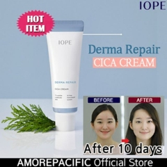 Kem Dưỡng Ẩm Dịu Da Mụn Vạ Da Nhạy Cảm Iope Derma Repair Cica Cream 50ml