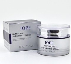 Kem Dưỡng Ẩm Nâng Cơ Chống Nhăn Da Chiết Xuất Tế Bào Gốc Thực Vật Iope Nutritious Anti-Wrinkle Cream 40ml