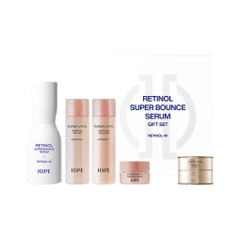 Bộ sản phẩm Tinh chất trẻ hóa da chống lão hóa IOPE Retinol Super Bounce Serum 50ml Special Set