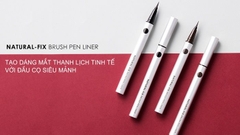 Kẻ Mắt Nước Không Lem Trôi Missha Natural Fix Brush Pen Liner Brown (Màu nâu)