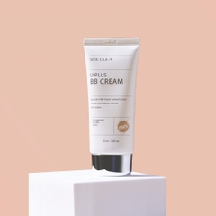 Kem BB cream trang điểm che phủ tự nhiên sáng mịn và phục hồi làm dịu da Spicule-X U Plus BB Cream 50ml