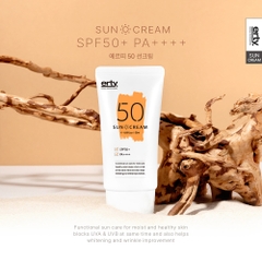 Kem chống nắng làm trắng cải thiện đàn hồi dưỡng ẩm bảo vệ da tối ưu ERTY 50 Sun Cream SPF50+ PA++++ 50ml