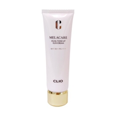 Kem chống nắng nâng tông da dưỡng trắng và chống nhăn da săn chắc da Clio Melacare Dual Tone Up Sun Cream 40ml SPF50 PA++++ 40ml