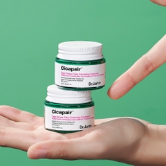 Kem cica làm đều màu da vết đỏ da mụn da nhạy cảm làm dịu da dễ kích ứng Dr.Jart+Cicapair Tiger Grass Color Correcting Treatment SPF22 PA++ 50ml