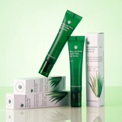 Tinh chất dưỡng ẩm làm dịu da vùng mắt chiết xuất lô hội dạng con lăn Nature republic Real Squeeze Aloe Vera Eye Serum 15ml