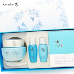 Kem dưỡng ẩm làm dịu tăng độ đàn hồi da chăm sóc nếp nhăn chống lão hóa Sooryehan Hyo Water-spring Cream AD 75ml