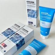 Kem dưỡng chứa guaiazulene và 11 loại axit hyaluronic dưỡng ẩm và làm dịu da Dr.Sante Azulene Soother Cream 150g