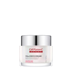 Kem dưỡng da trắng hồng ngăn ngừa sắc tố cải thiện tông da xỉn màu sạm nám Cell Fusion C Expert WhiteCure Vita.CEB12 Cream 50ml