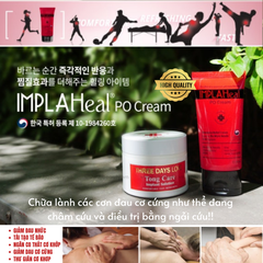 Kem giảm đau chăm sóc Body vi kim sinh học giảm đau nhức cơ cứng thư giãn cơ và khớp vận động Three Days Love Implaheal PO Cream 60ml